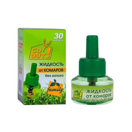 Жидкость от комаров Go Out 30 ночей