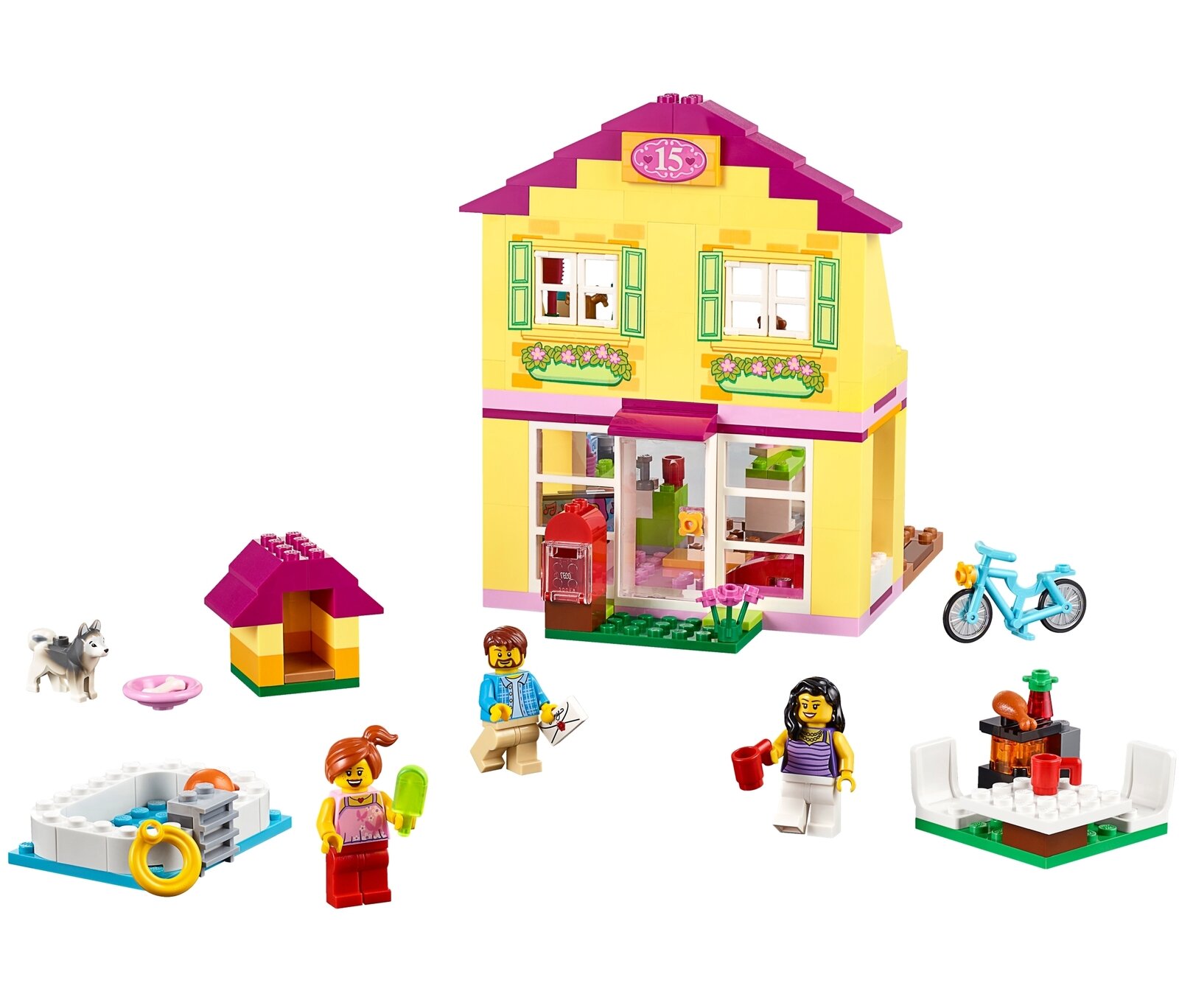 Конструктор LEGO Juniors Семейный домик 10686 226 дет. - фото 1