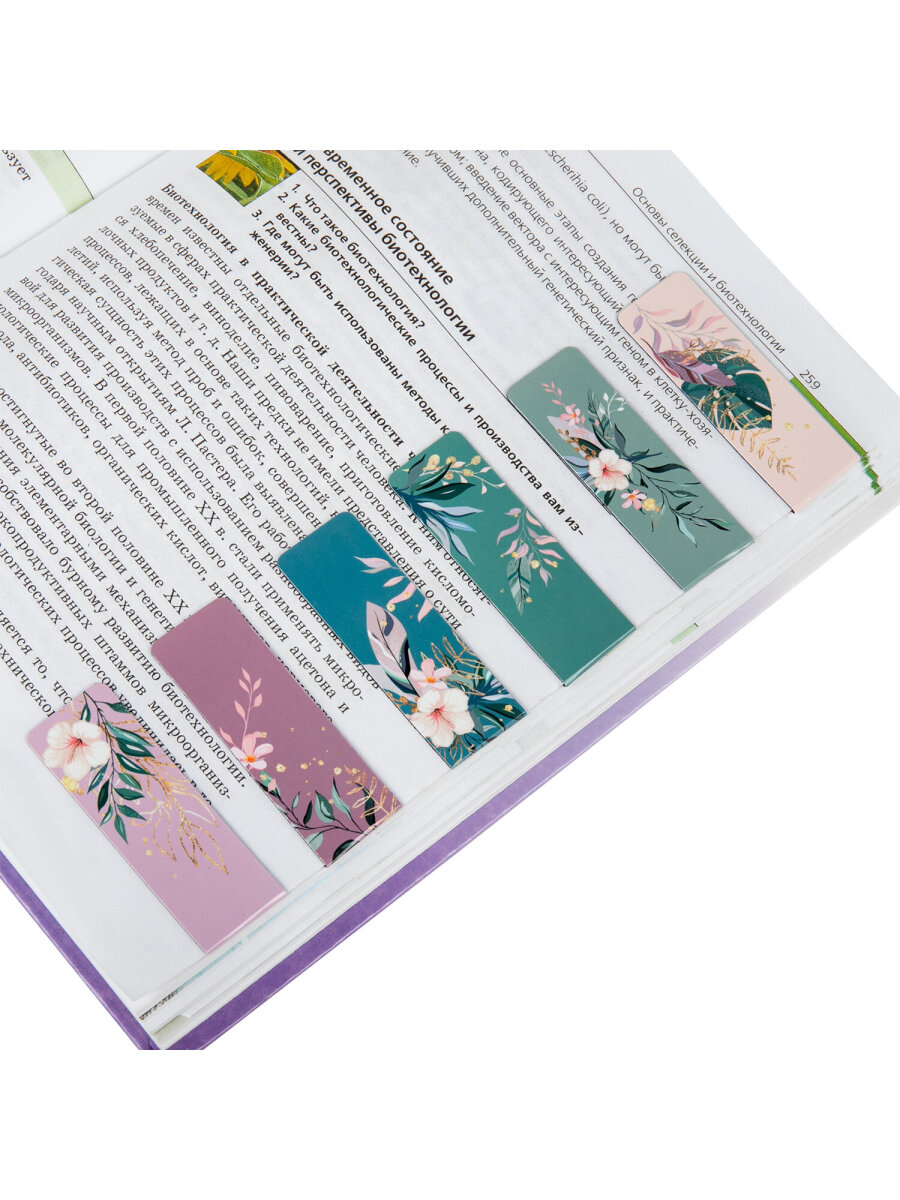 Магнитная закладка Brauberg 12 шт. - фото 12