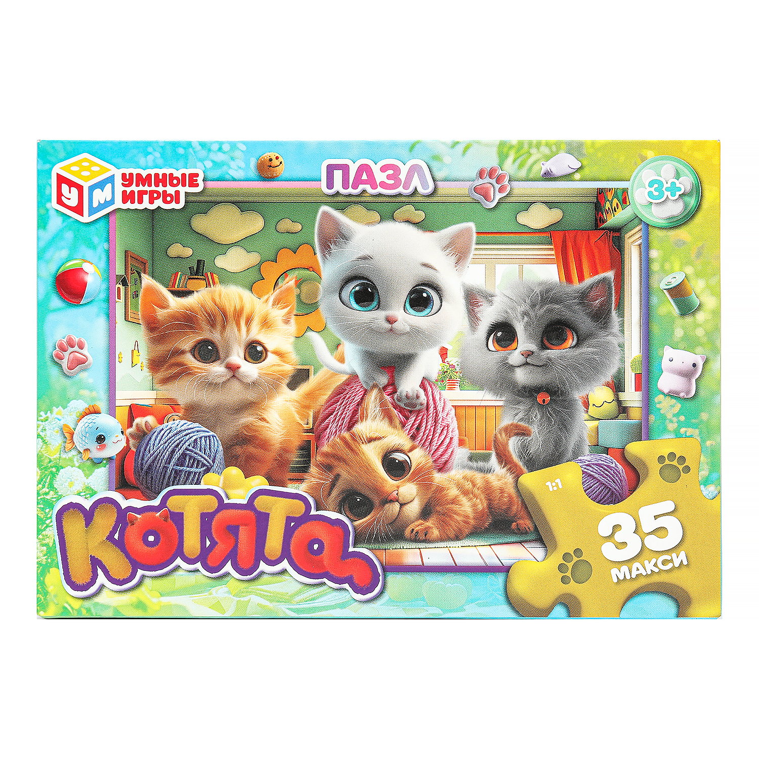 Пазл Умные игры Котята классический - фото 1