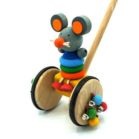 Игрушка S-mala каталка Мышонок