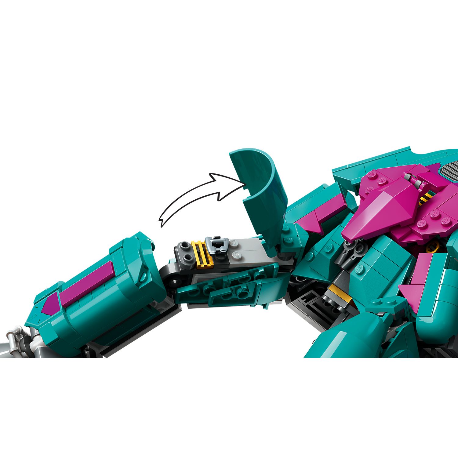 Конструктор LEGO Marvel Super Heroes The New Guardians Ship 1108 дет. - фото 7