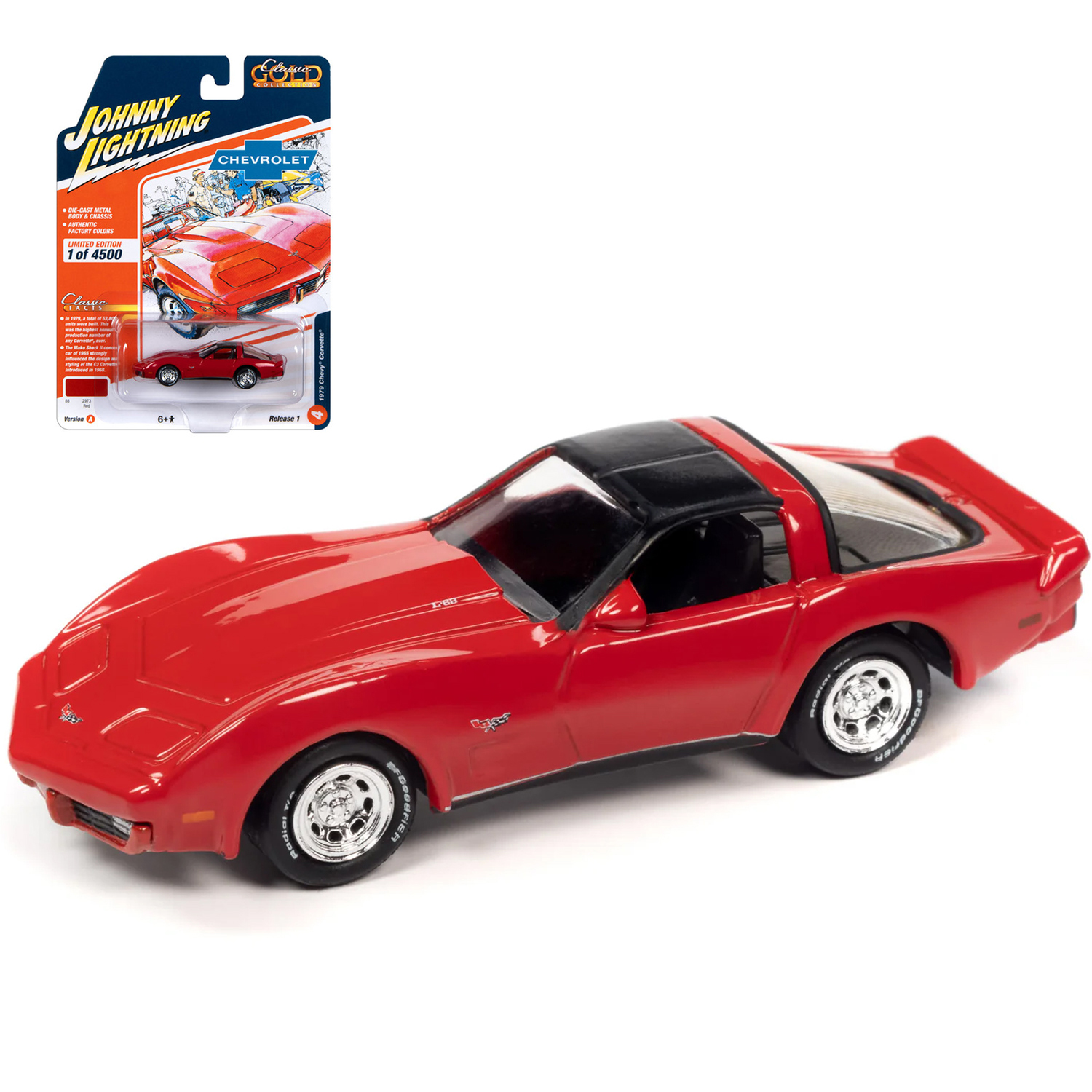Автомобиль Johnny Lightning 1:64 JLCG031A-R1-N4 - фото 1