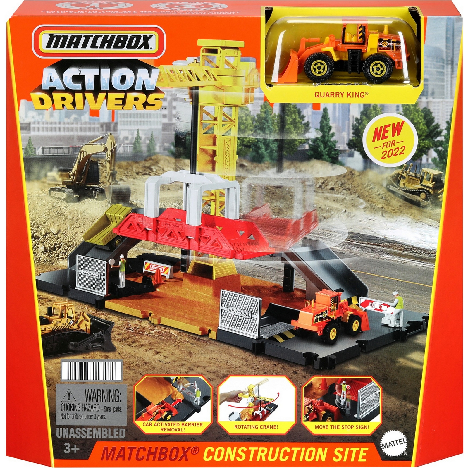 Конструктор Matchbox Строительная площадка - фото 21
