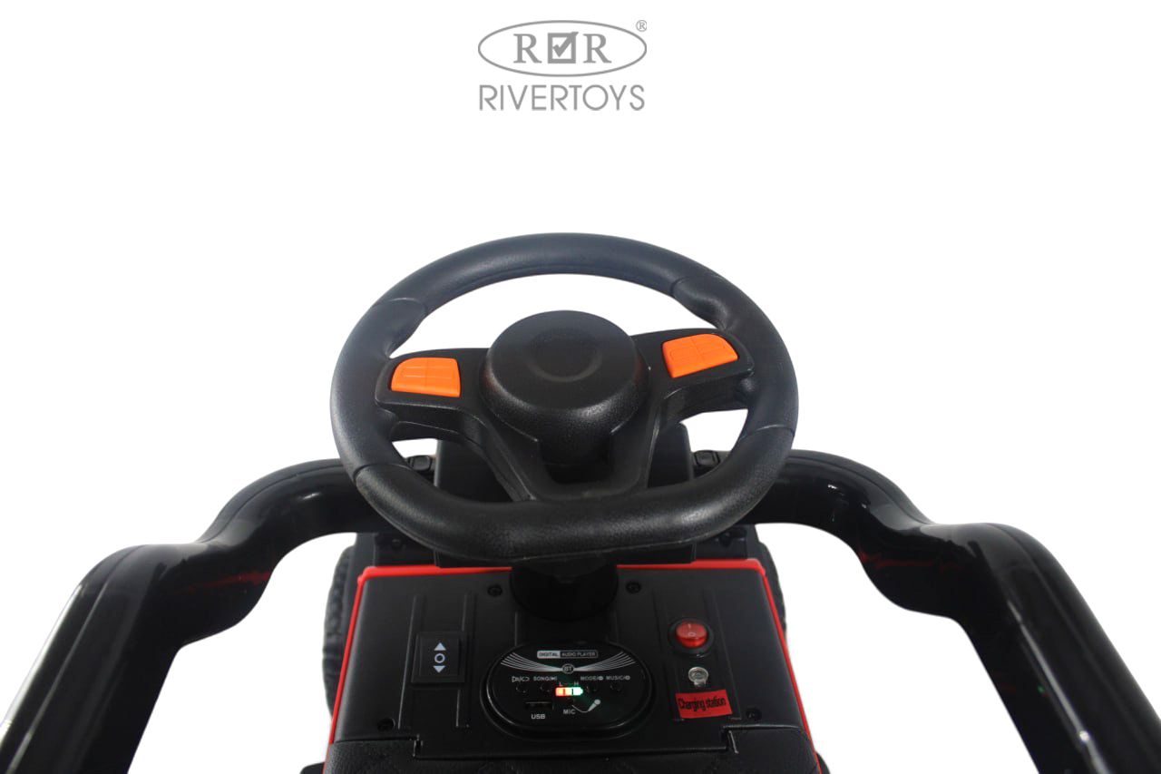 Электромобиль RIVERTOYS G009GG-RED С пультом ДУ - фото 6