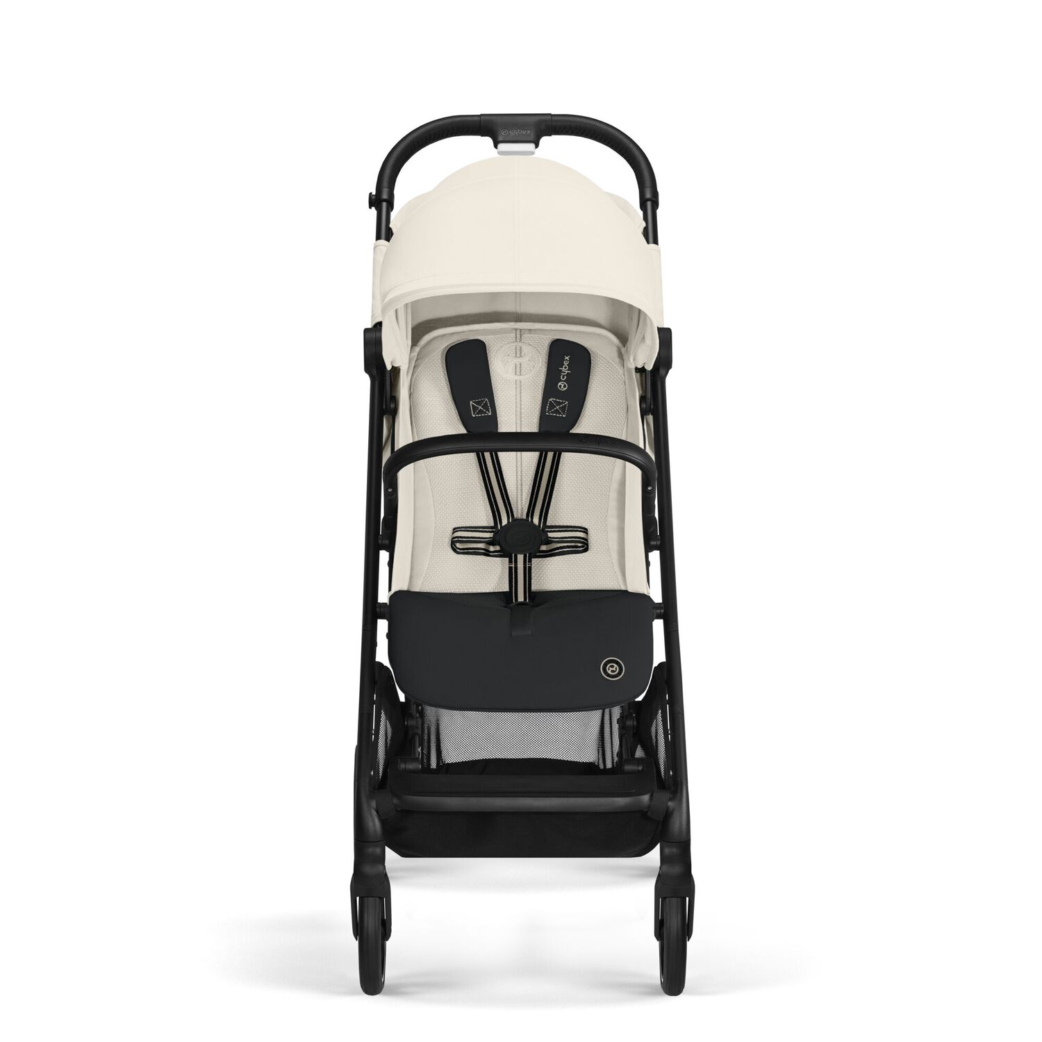 Коляска прогулочная Cybex Beezy Canvas White белый - фото 2