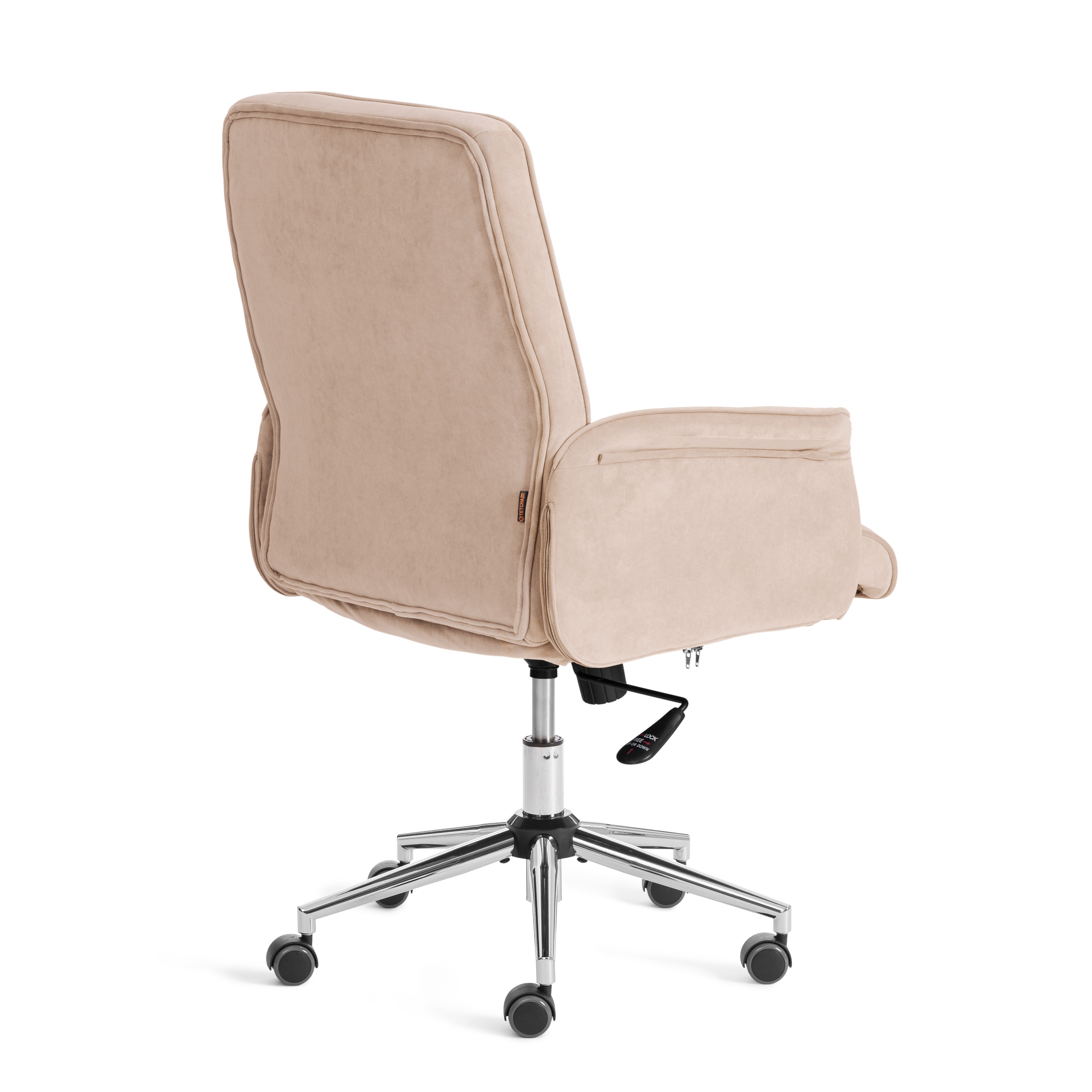Компьютерное кресло TETCHAIR Йорк флок бежевый - фото 3