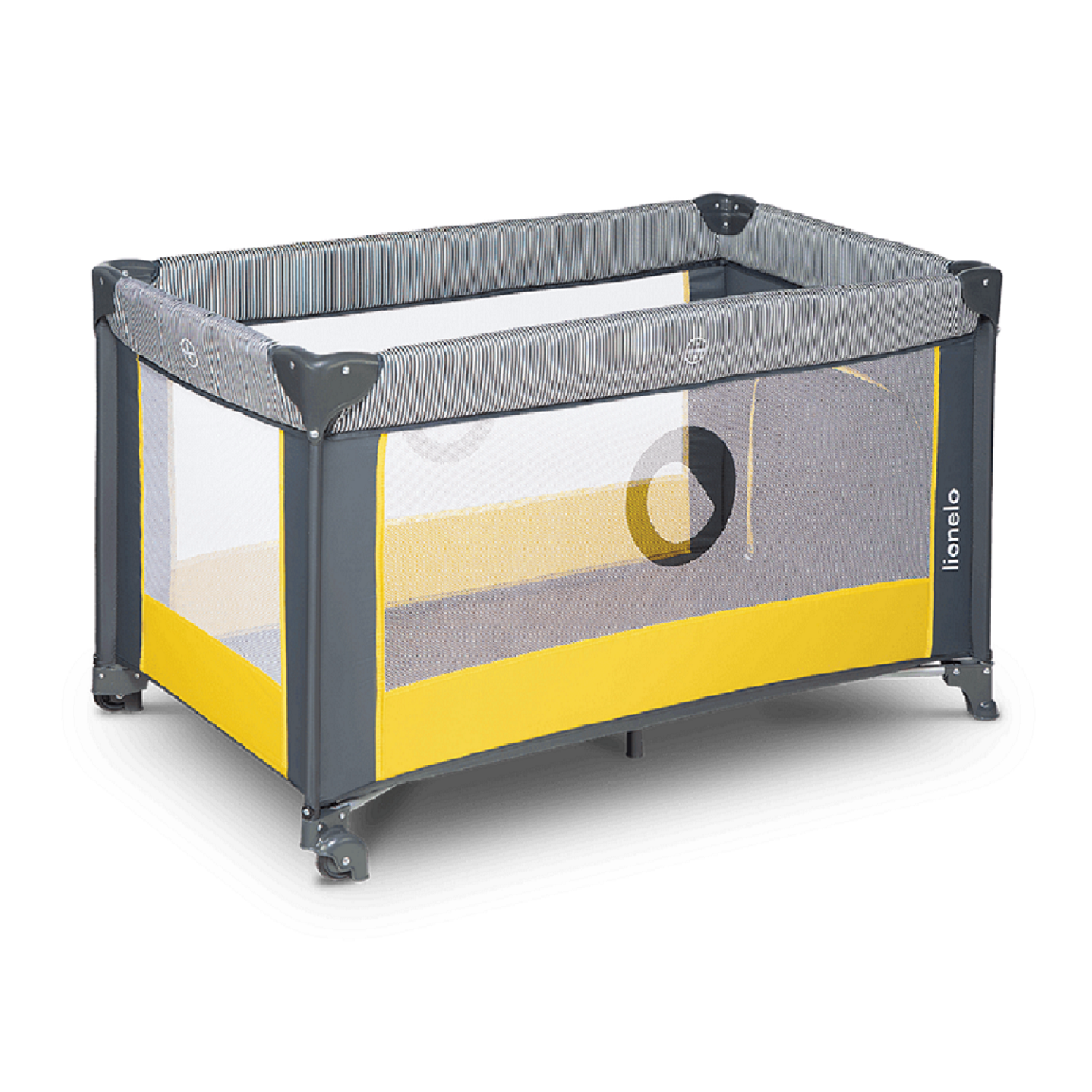 Манеж кровать Lionelo Stefi Yellow lemon LLOZSTEFYELNXXXXXXXX - фото 5