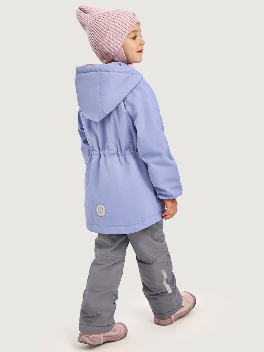 Костюм NIKASTYLE 7м1826 лаванда/светло-серый - фото 4