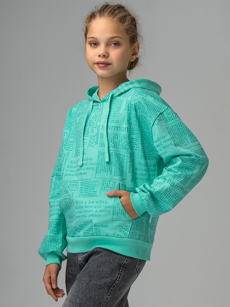 Худи BONITO KIDS SS6073ментоловый - фото 3