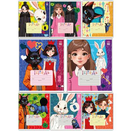 Тетрадь Premiere Publishing клетка 8 шт.