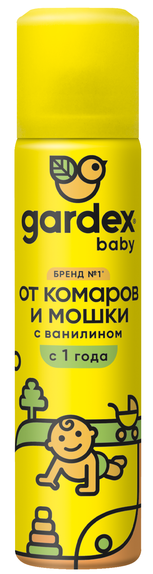Спрей от вшей и гнид Gardex Therapy 80мл с 12месяцев - фото 1
