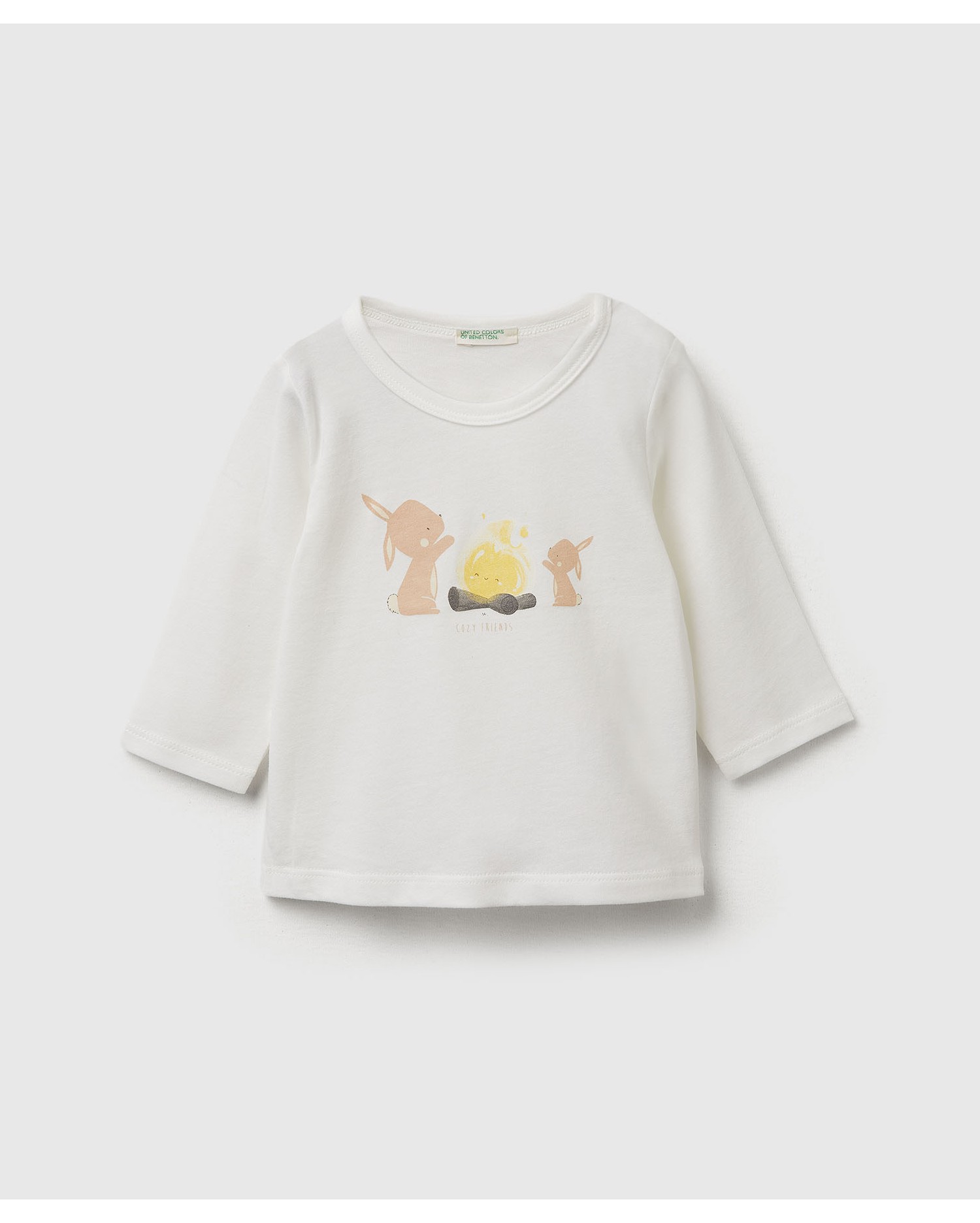 Лонгслив United Colors of Benetton 25A_3ATNA106O_909 - фото 1