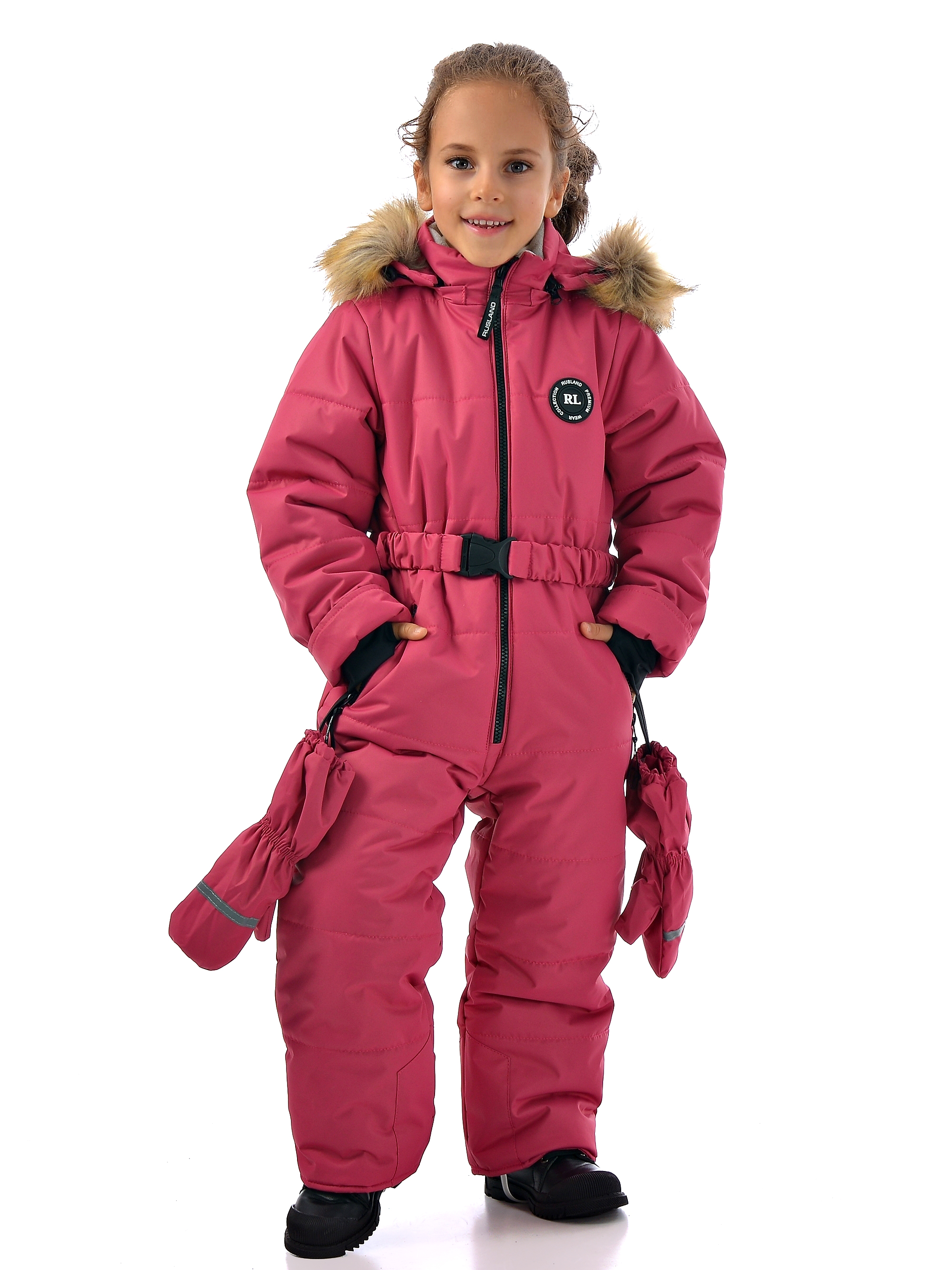 Комбинезон Rusland дз-комбинезон-31-22-глория-малина 116-140 - фото 1