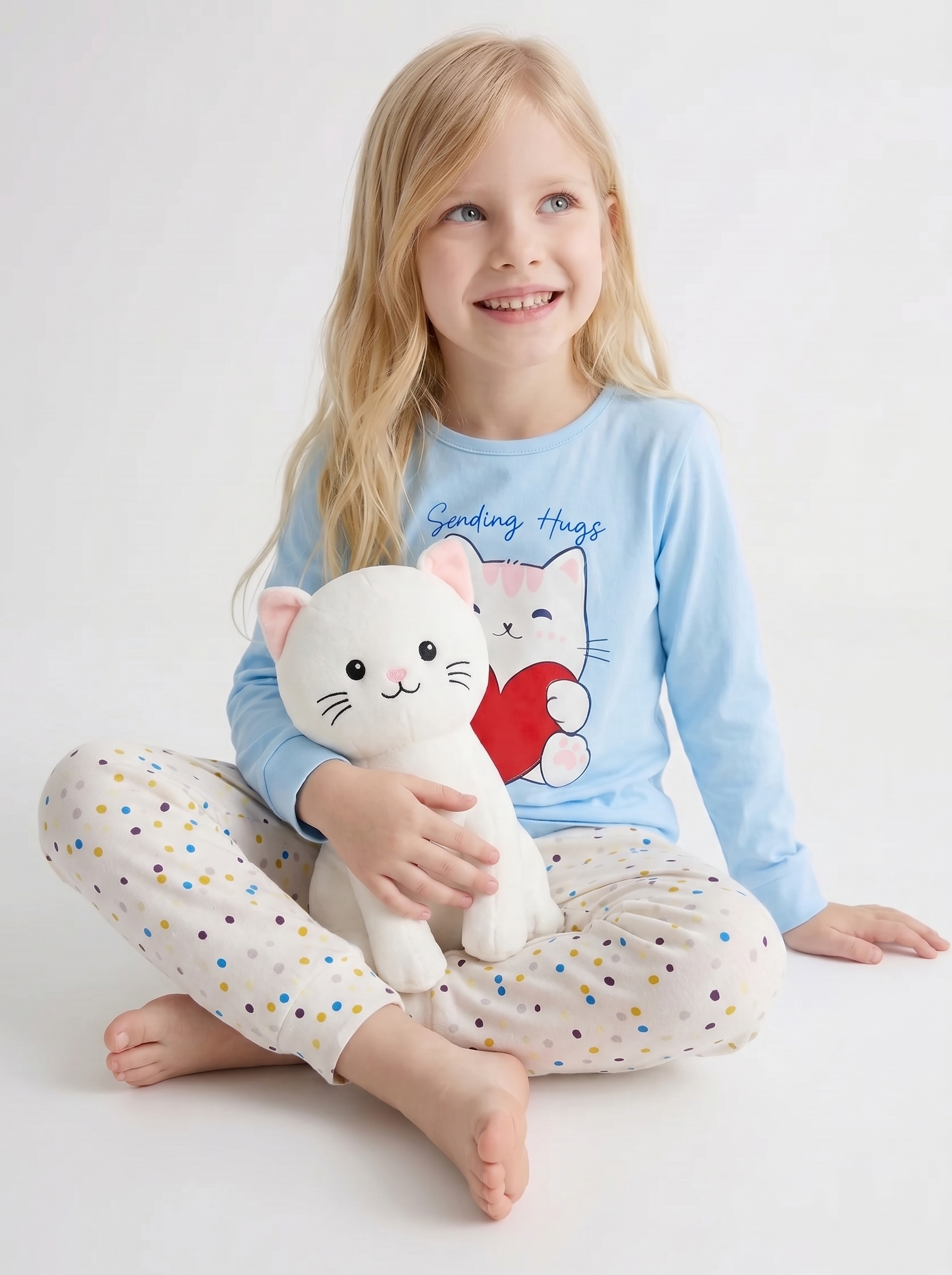 Изображение товара Детская пижама YOULALA с принтом печенки из 100% хлопка