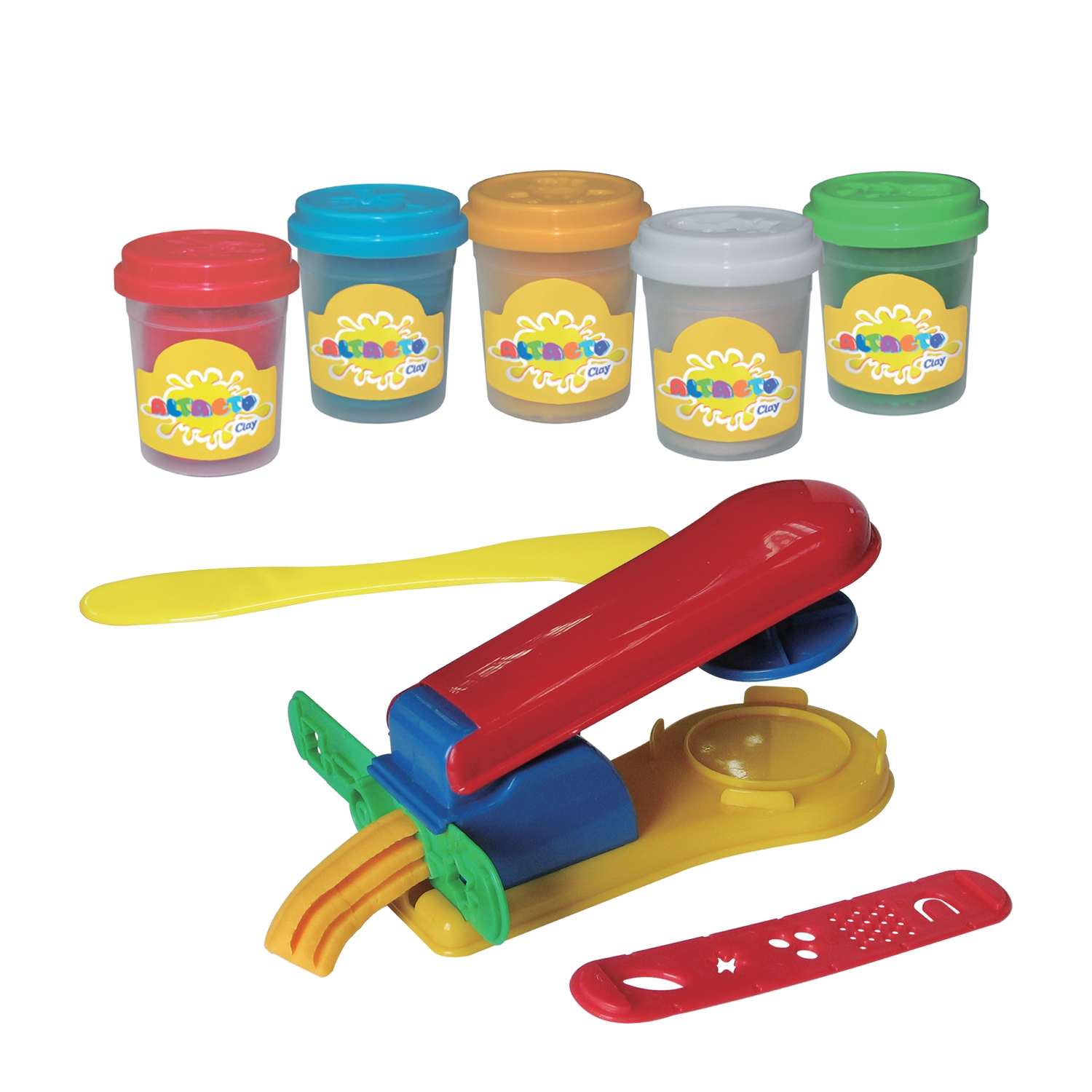 Масса для лепки Altacto 5 цв. - фото 1