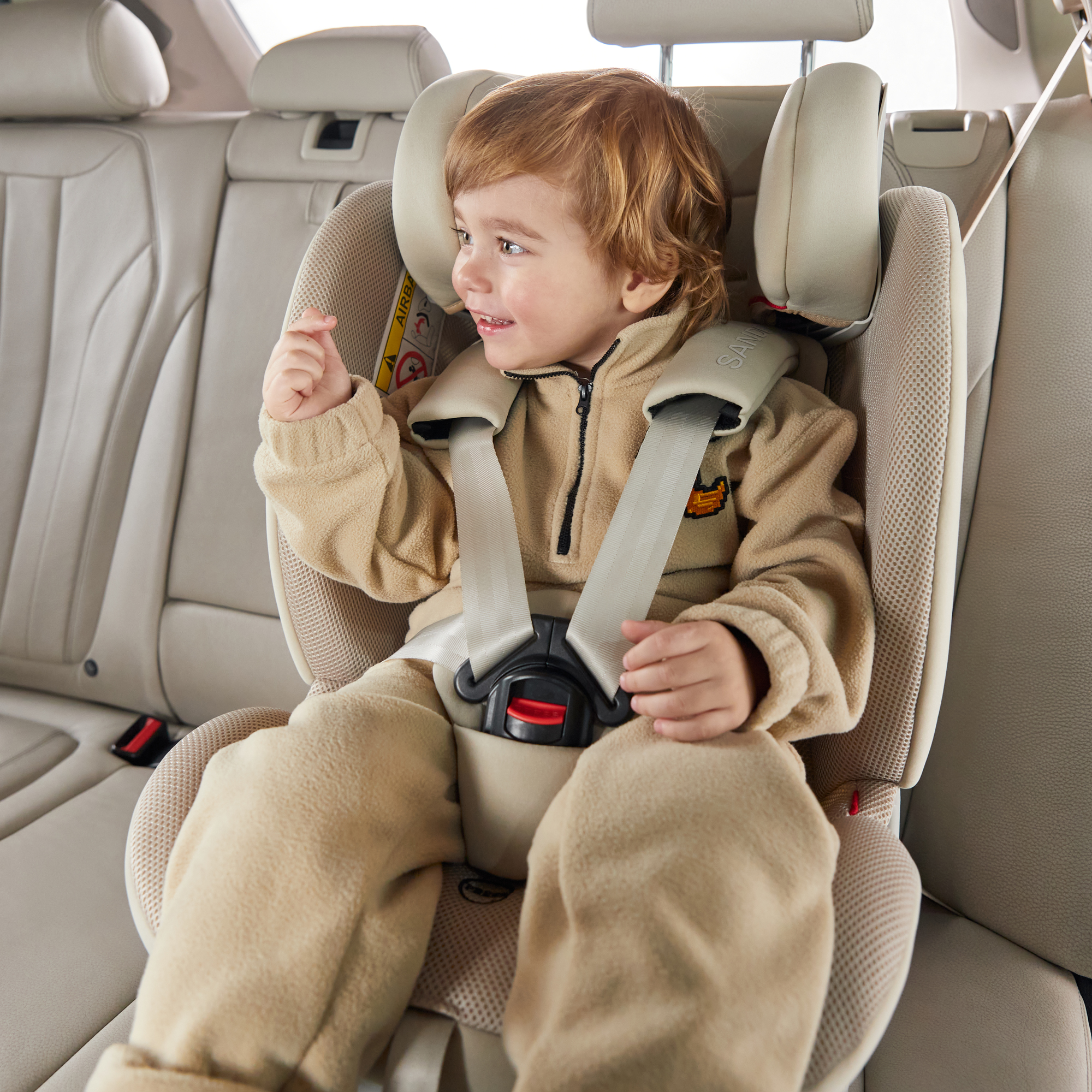Автокресло Happy Baby Sandex 0+/1/2/3 (0-36 кг) зеленый - фото 17