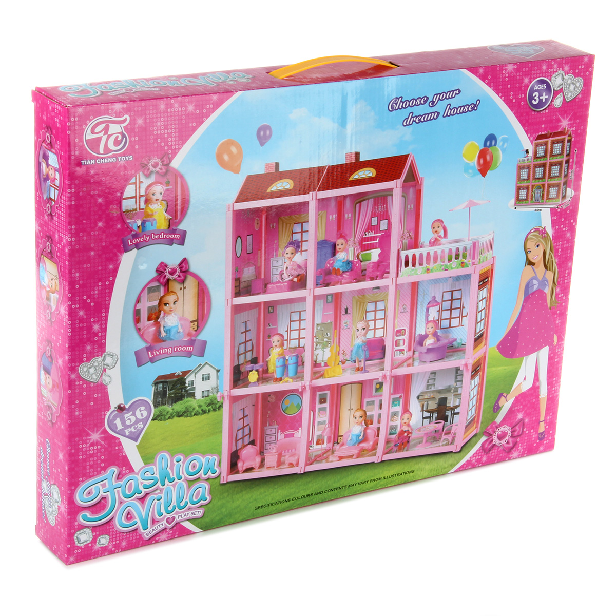 Домик для кукол Veld Co с мебелью 109345 - фото 5