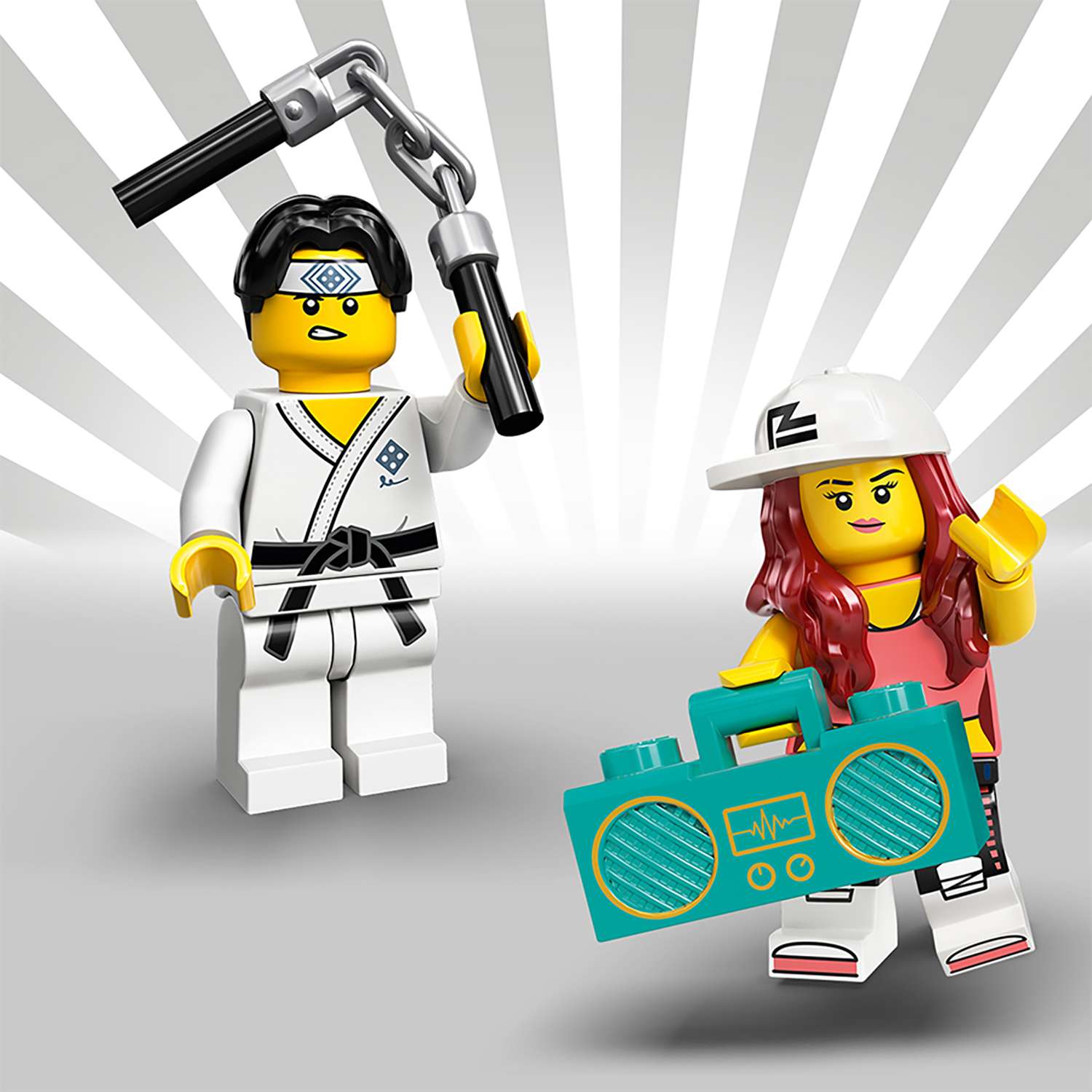 Конструктор LEGO Minifigures Series 20 блочный - фото 9