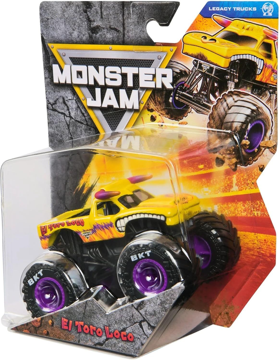Монстр-трак Monster Jam El Toro Loco 1:64 6044941/20150196 - фото 7