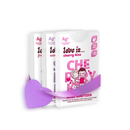 Антисептик Love is.. 3 шт.