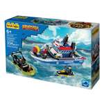 Конструктор brick labs Катер полиции 354 дет.