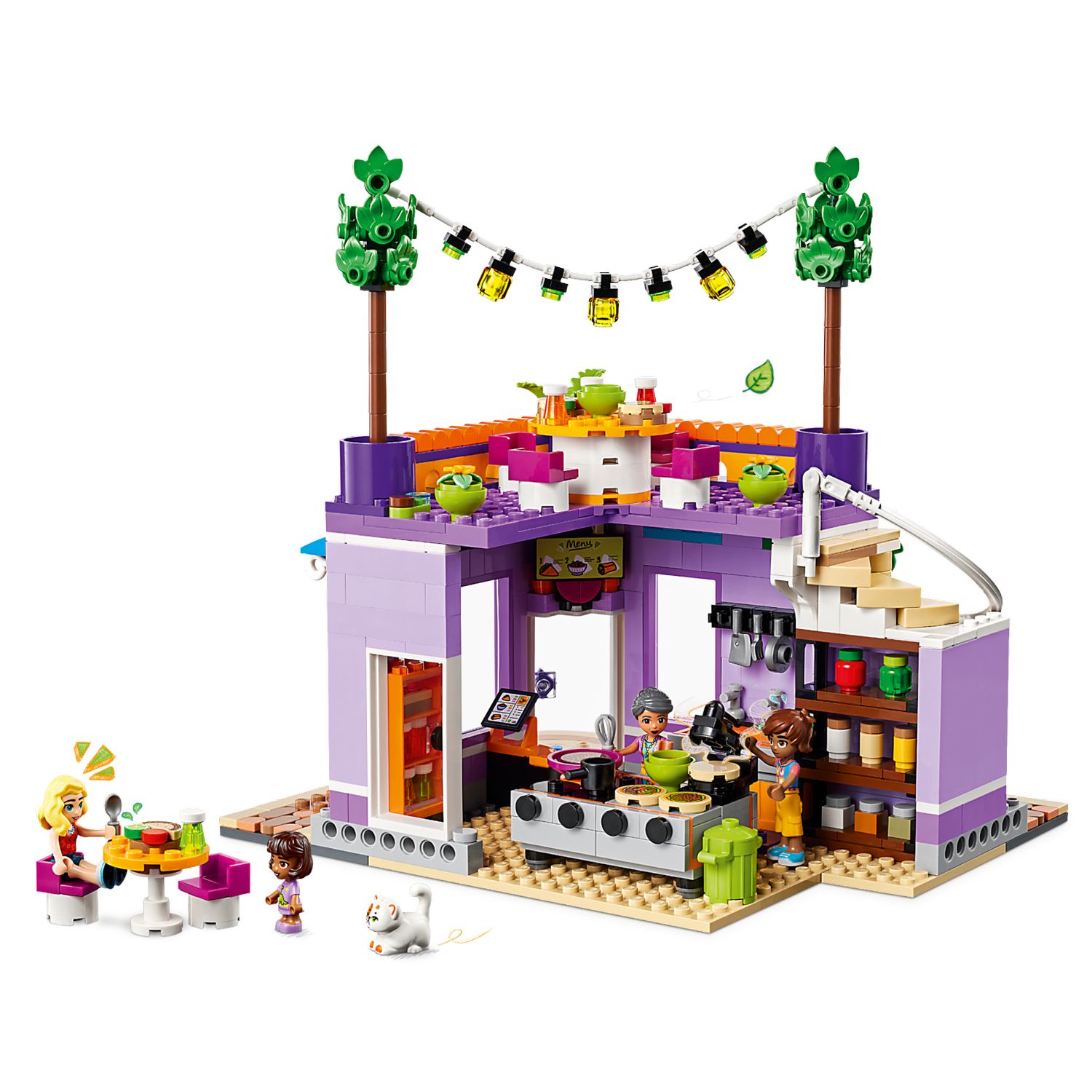 Конструктор LEGO Friends HeartlakeCity CommunityKitchen 695 дет. - фото 3