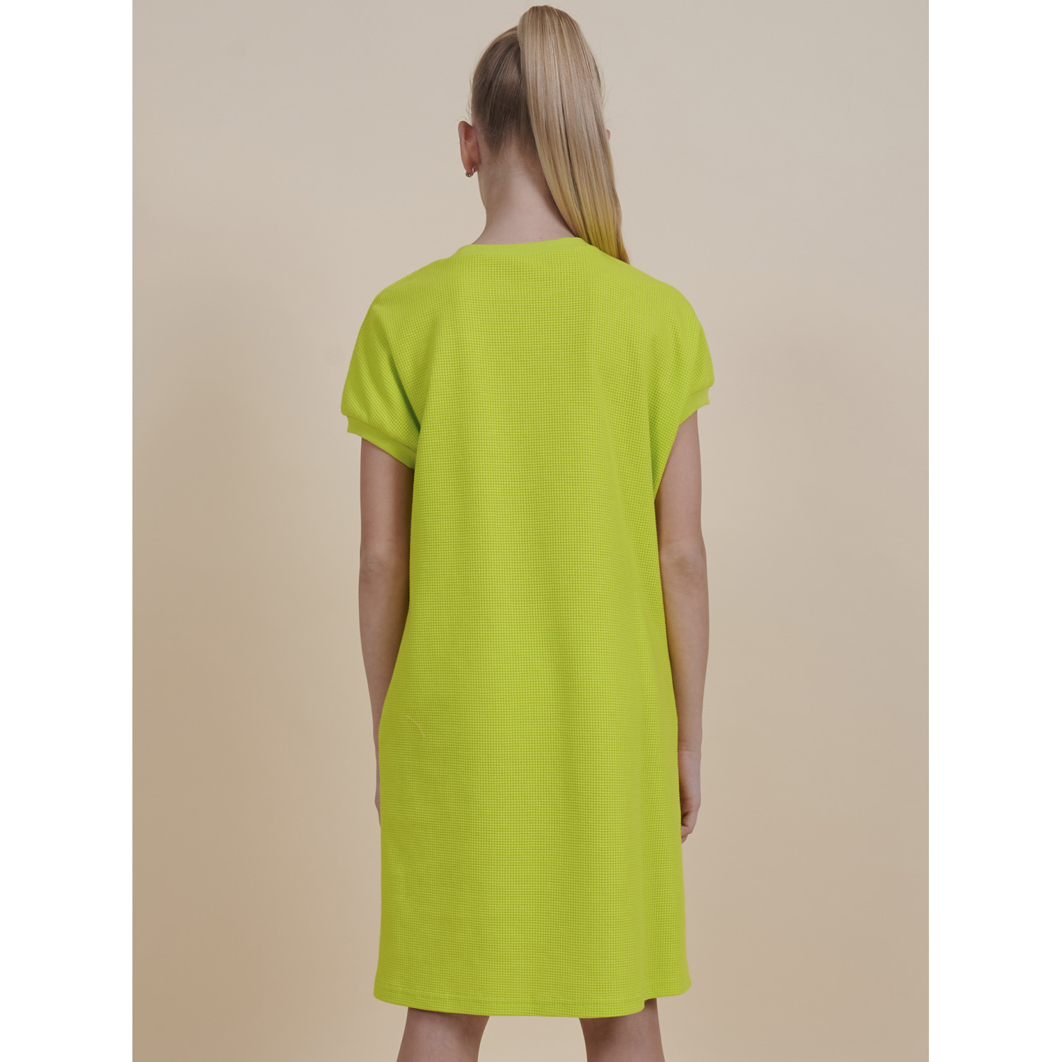 Платье Pelican GFDT3353/Лаймовый - фото 3