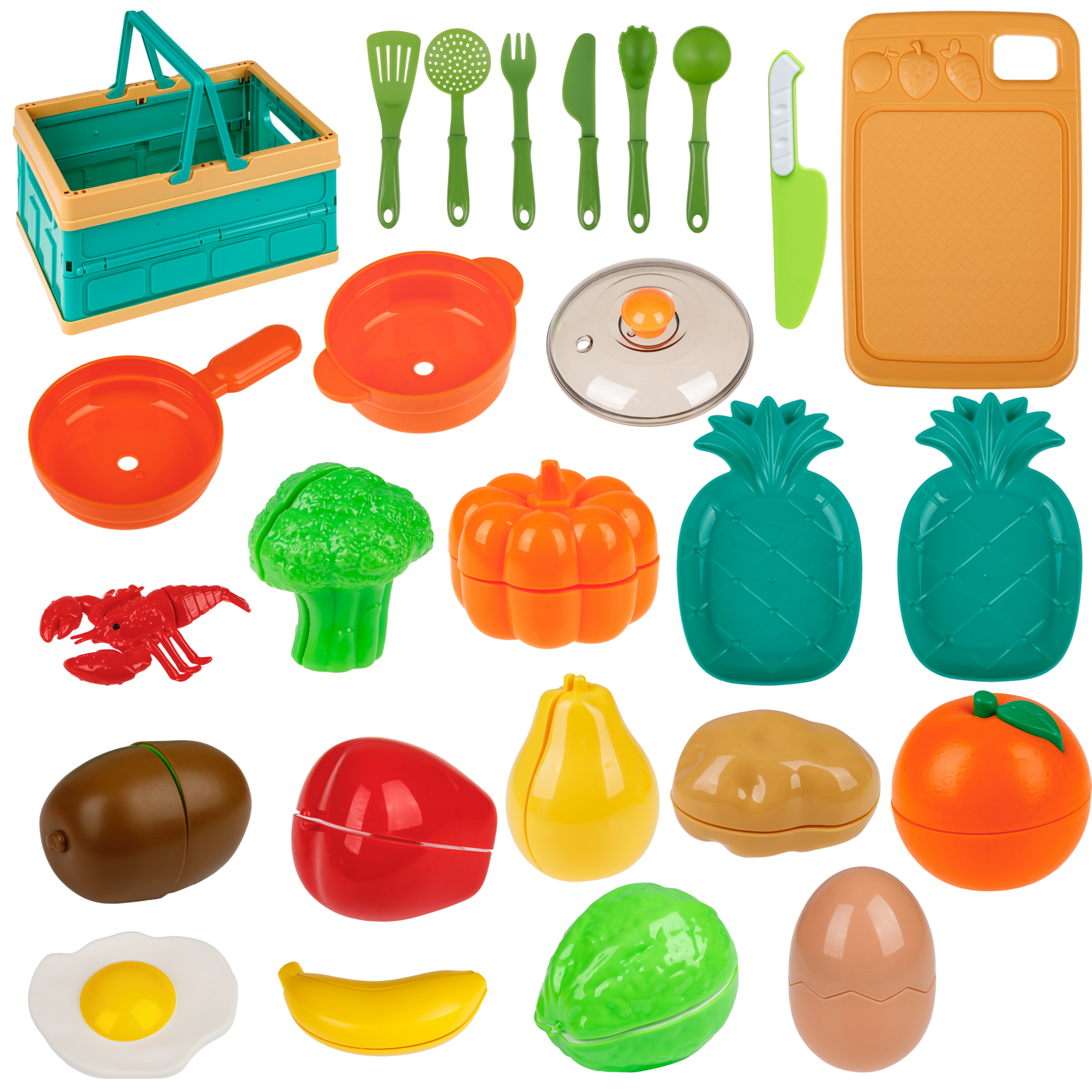 Игрушка 1TOY посуда, продукты 27 предм. - фото 14