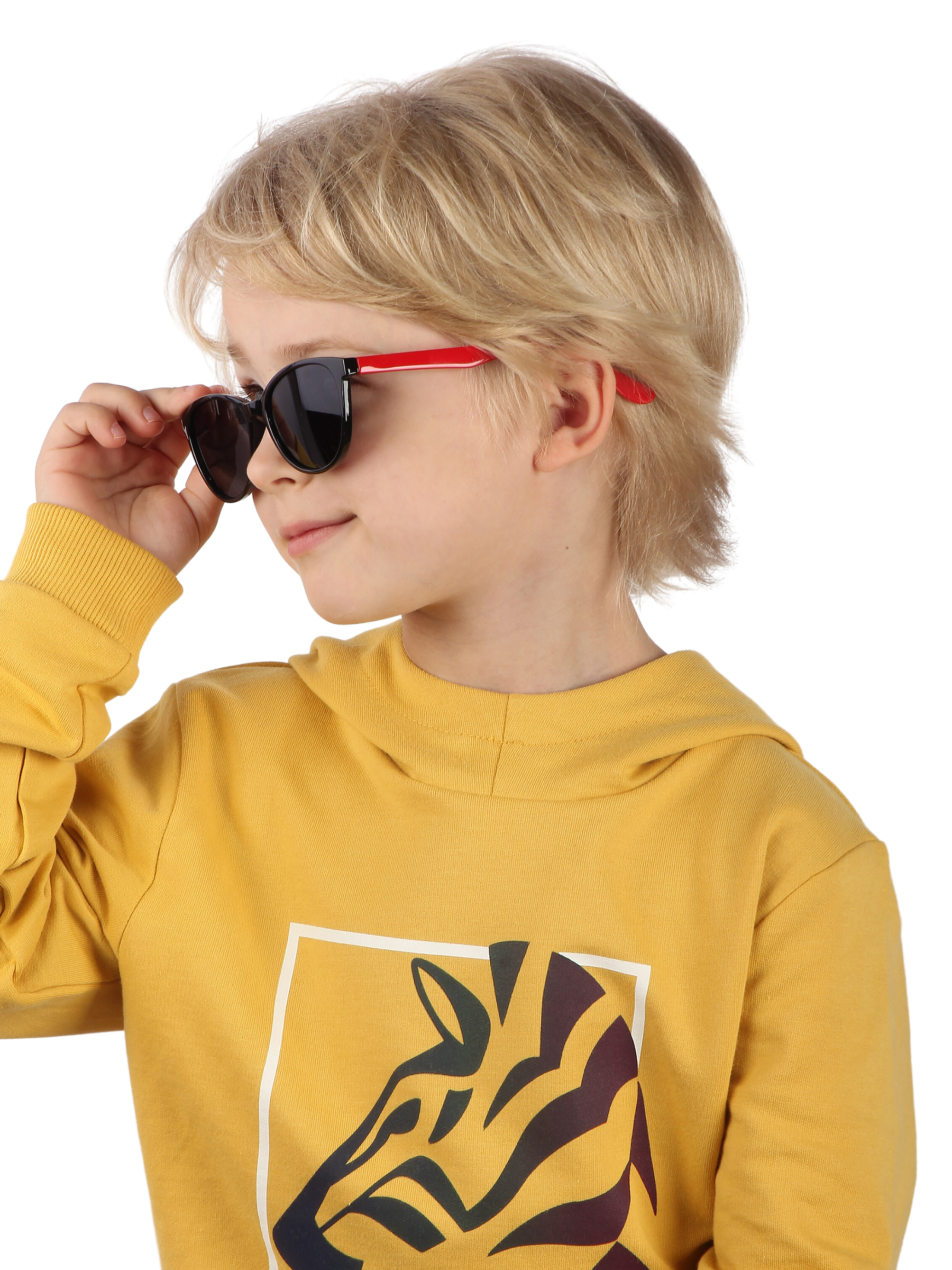 Очки солнцезащитные Little Mania BIDT041-BKRE - фото 2