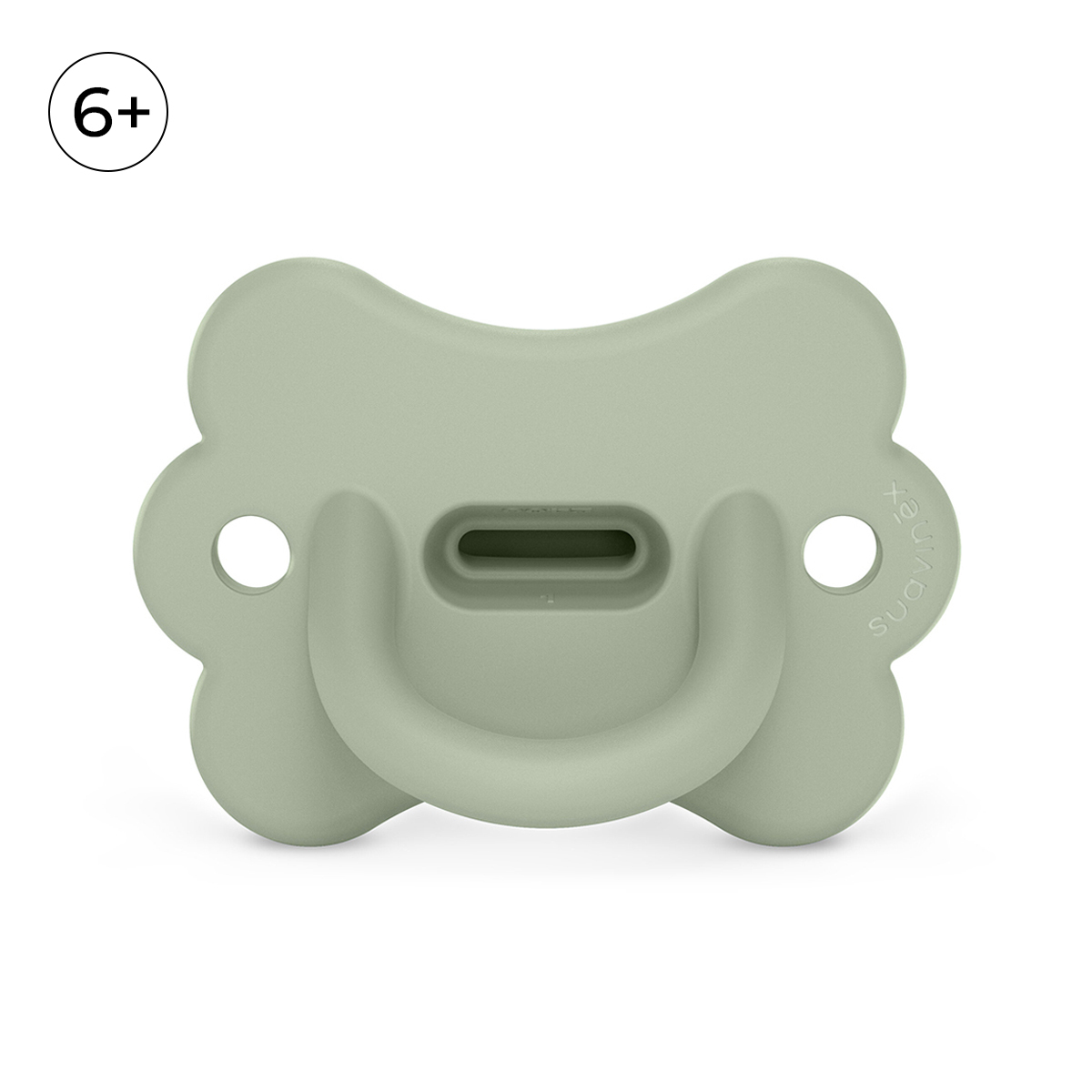 Пустышка Suavinex силикон ортодонтическая от 6 мес. 1 шт. - фото 1