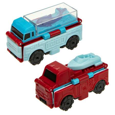 Автовоз Transcar Double Автовывернушка красный
