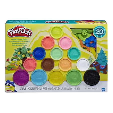 Пластилин Play-Doh Горы цвета