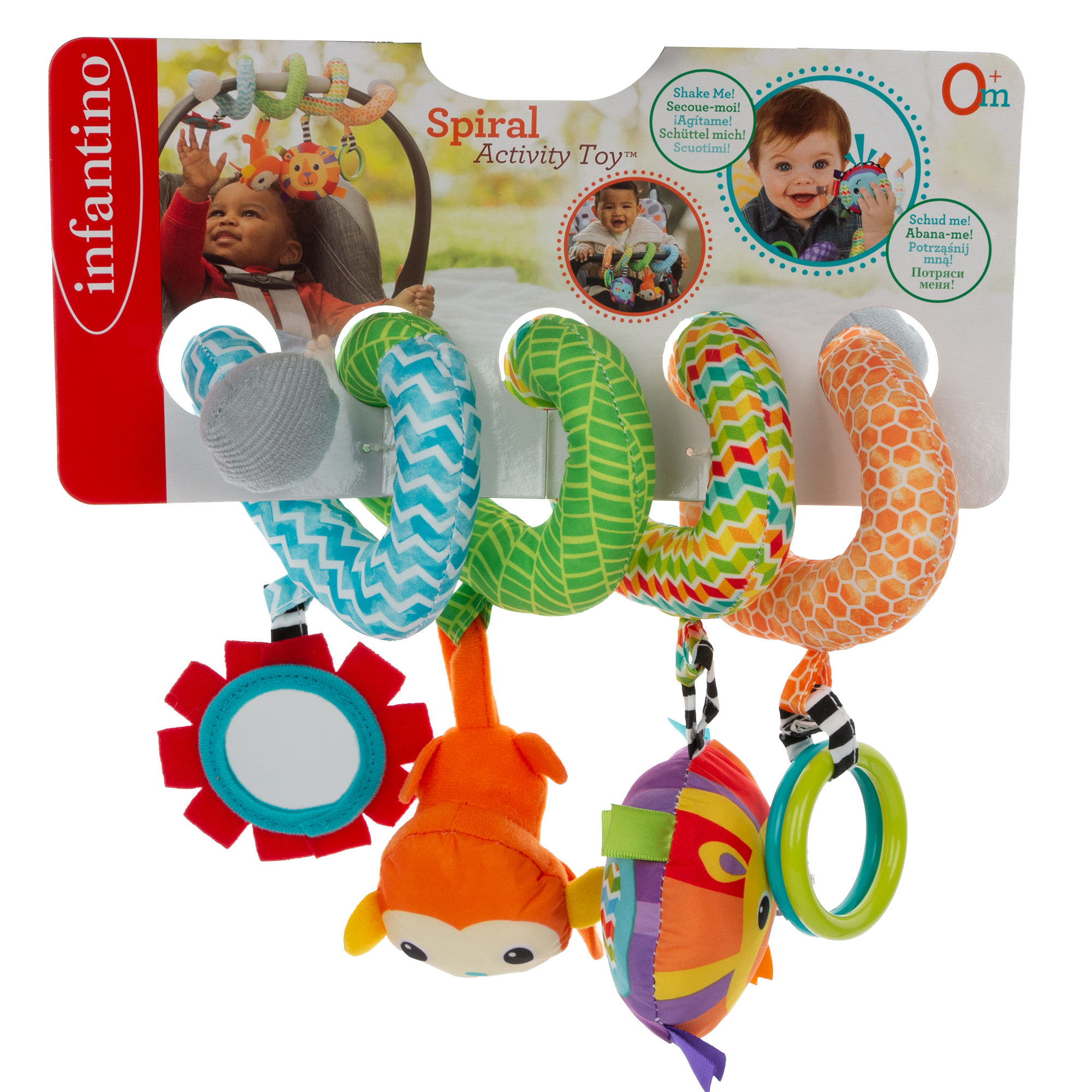 Игрушка INFANTINO подвеска Спиралька - фото 2