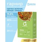 Гарнир Amarancho гречка зеленая с амарантом семенами льна