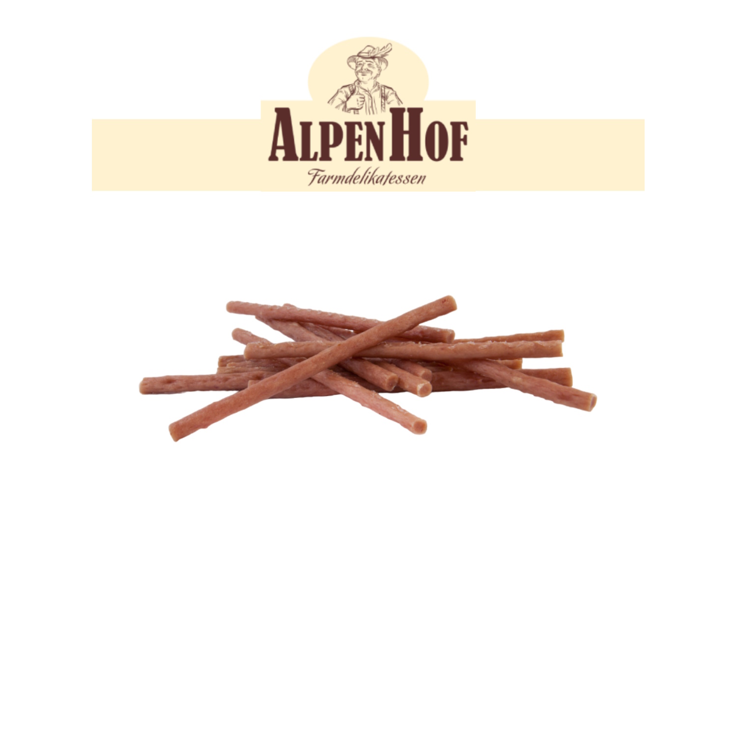 Лакомства для собак AlpenHof Колбаски баварские утиные 50г - фото 7