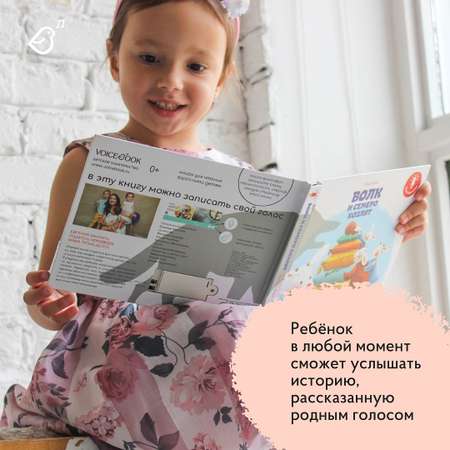 Книга-диктофон VoiceBook Волк и семеро козлят 11003