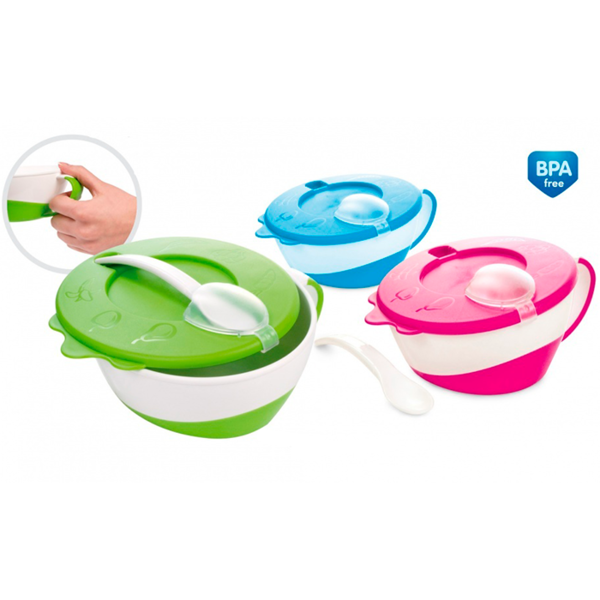 Тарелка Canpol Babies 350 мл в ассортименте - фото 1