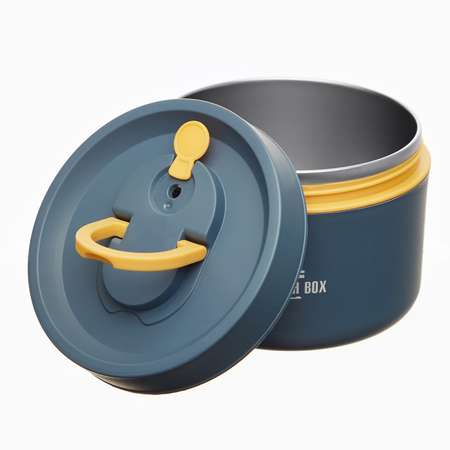 Ланч-бокс Take Easy 420 мл 4 ч 11.5 х 6 см темно-бирюзовый