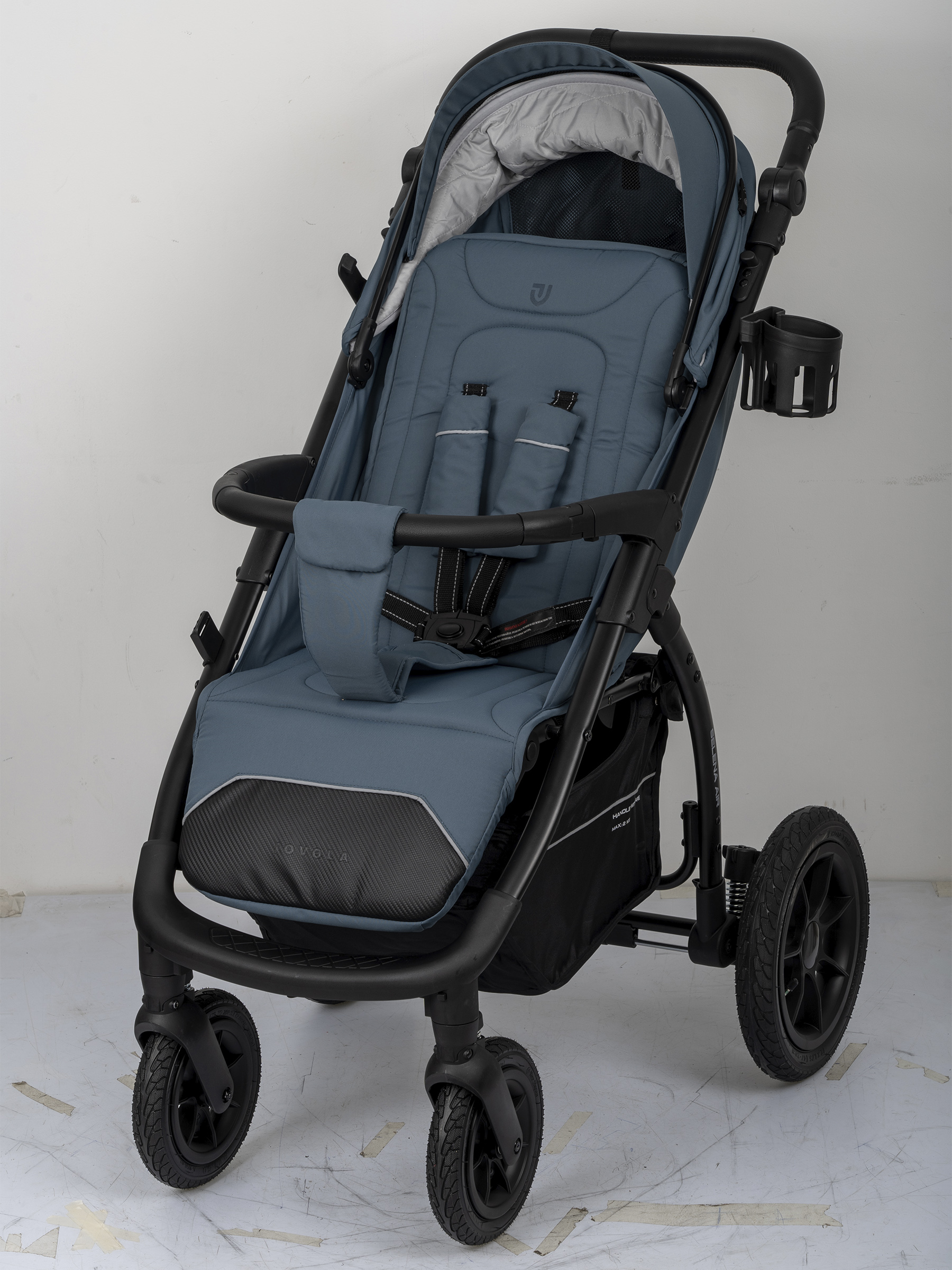 Коляска прогулочная JOVOLA Selena Air Plus синий - фото 6