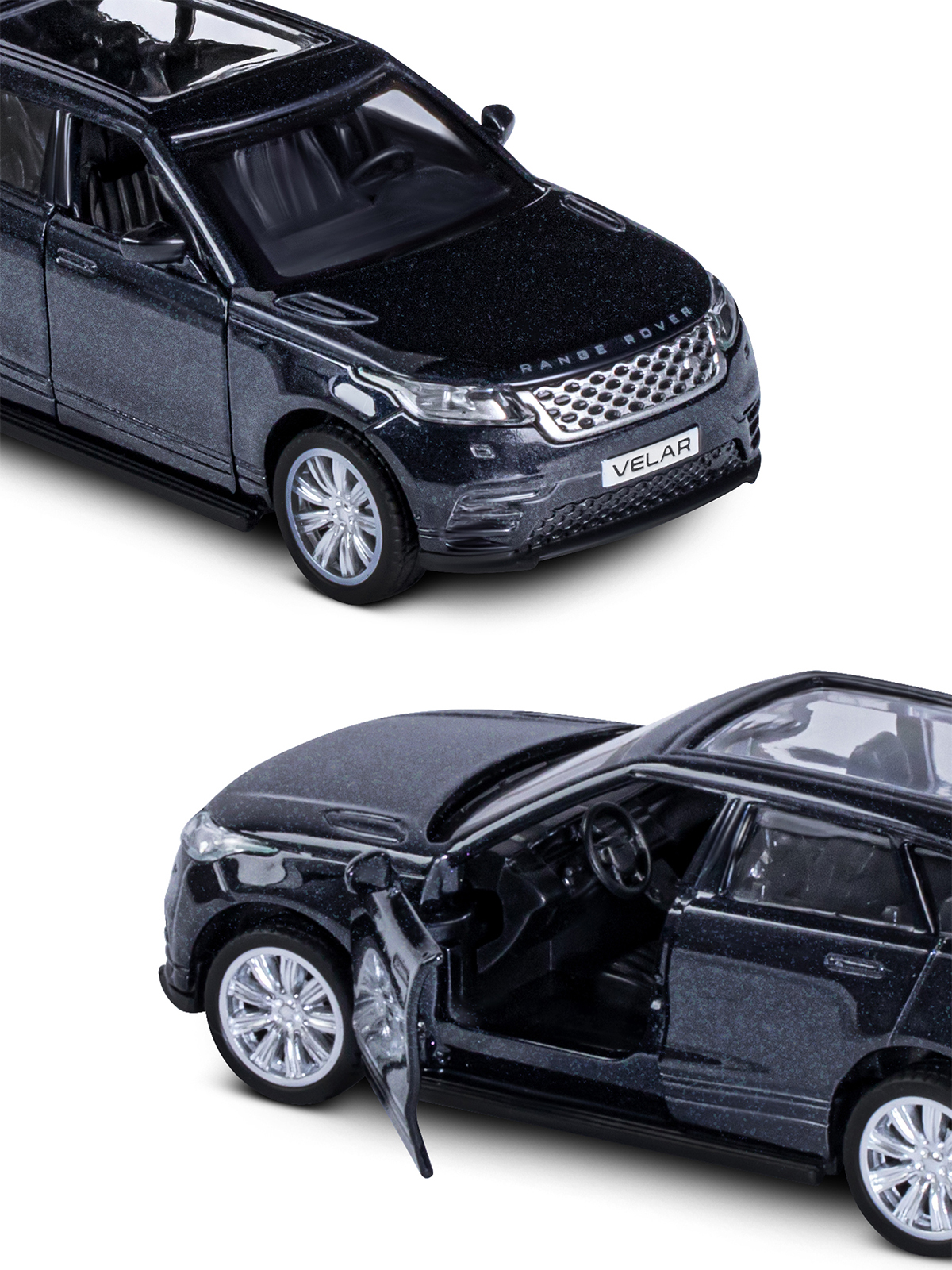 Внедорожник АВТОпанорама Land Rover Range Rover Velar 1:43 JB1200177 - фото 8
