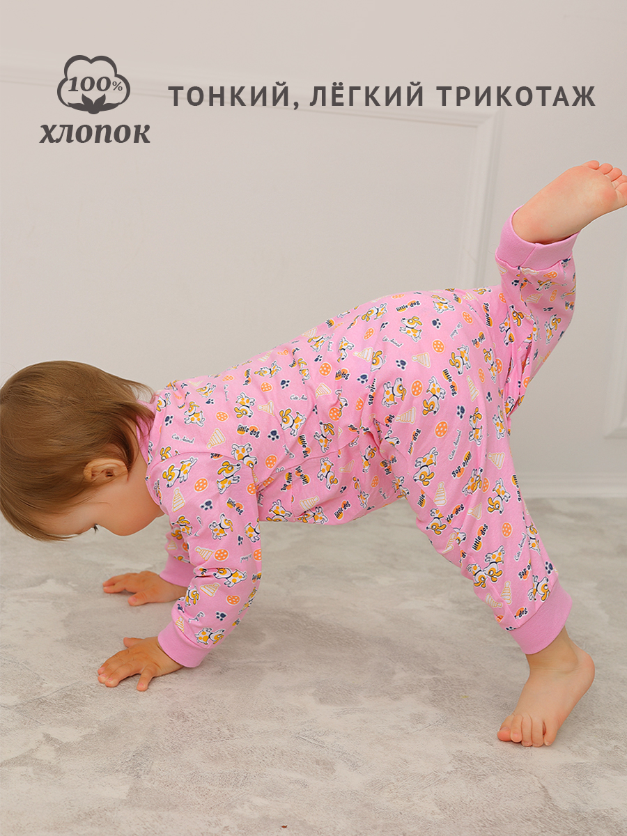 Комбинезон YOULALA 01921001-пес-роз-чк - фото 3