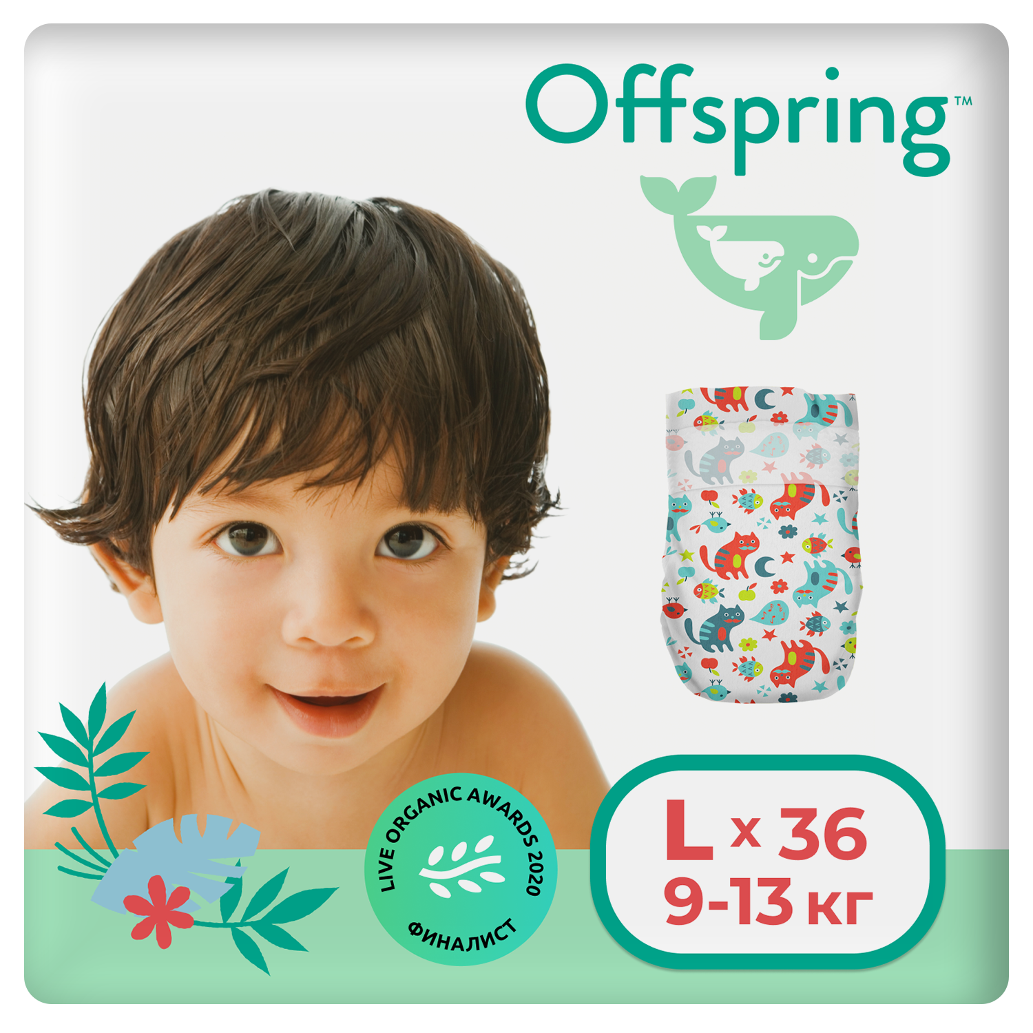 Трусики Offspring L 36 шт. - фото 1