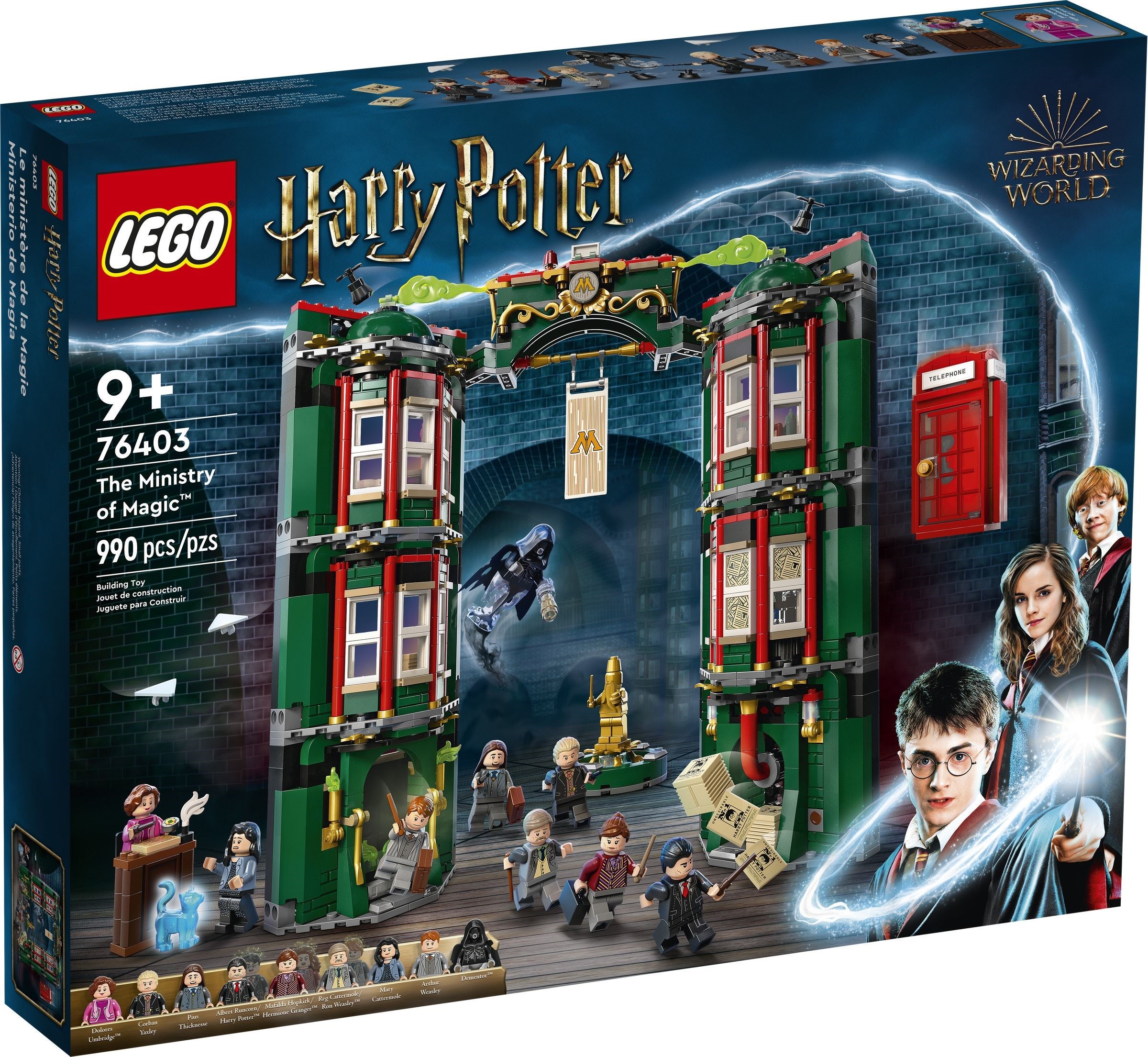 Изображение товара Конструктор LEGO Гарри Поттер Министерство магии 76403 349 деталей