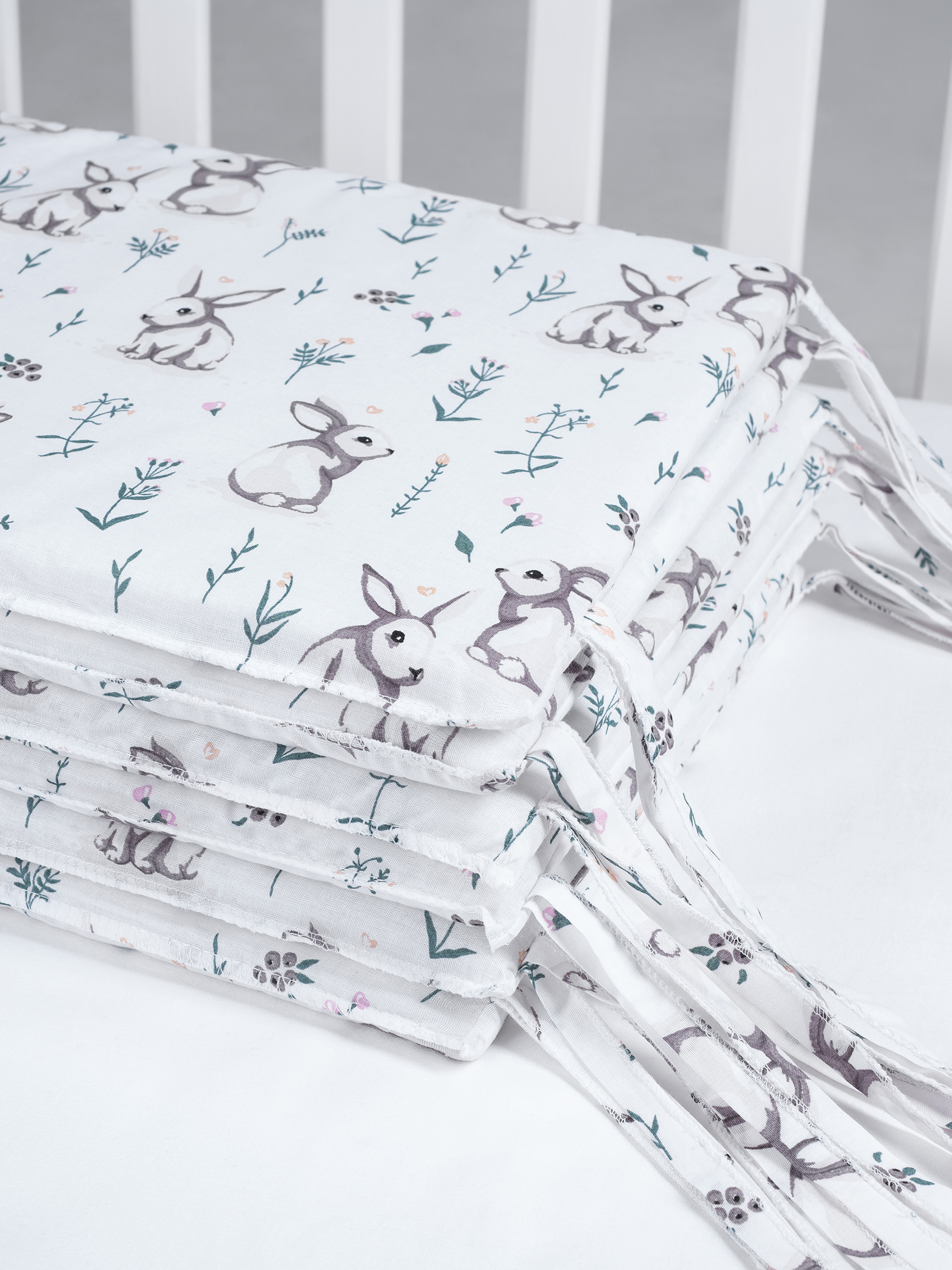 Бортик FunEcotex Зайчата 4 дет. - фото 2