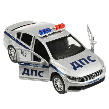 Полицейская машина Технопарк Volkswagen Passat Полиция серебряный