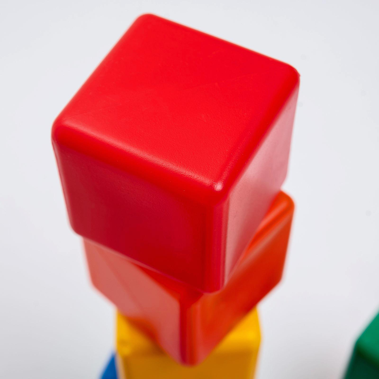 Игрушка IQ-ZABIAKA кубики цветные, 12 штук, 6×6 см - фото 9