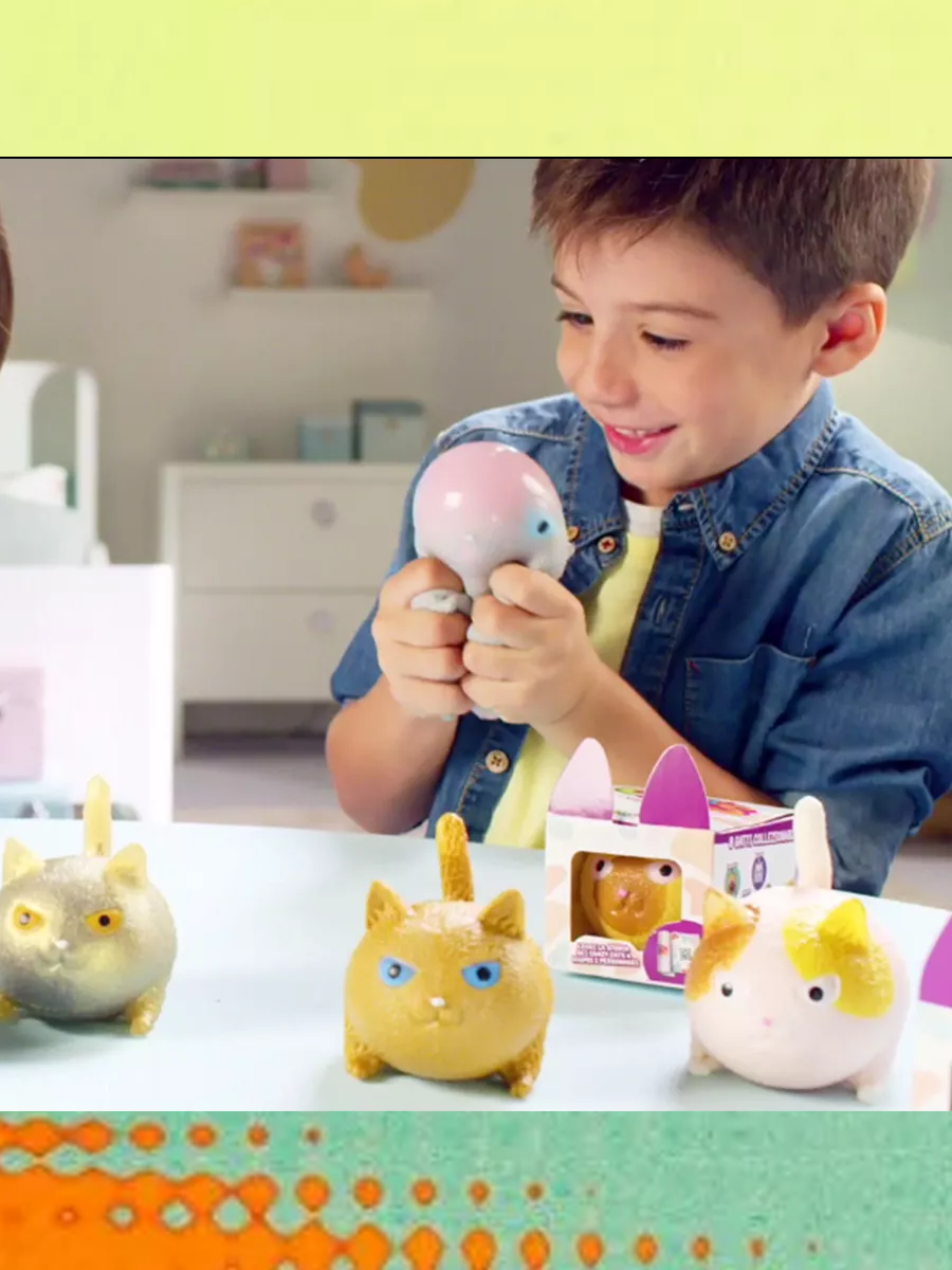 Игрушка-антистресс Sbabam сквиш тянучка, мялка - фото 3