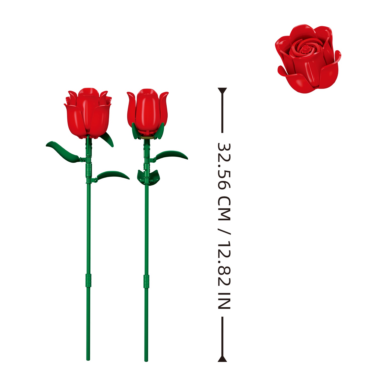 Конструктор SLUBAN Красные Розы - фото 5