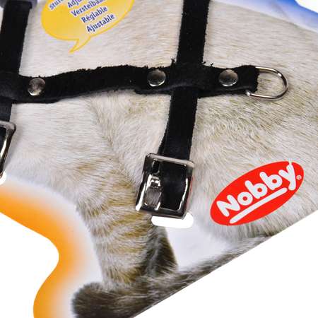 Шлейка для кошек Nobby велюр 72227